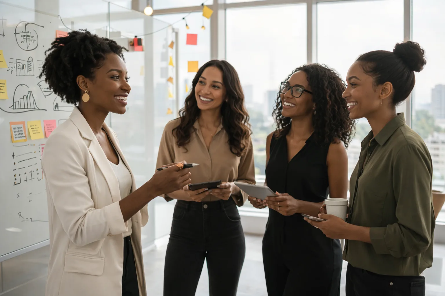 women setting intentions including those navigating transitions, self-doubt, or lack of direction